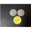 Image 1 : (2) 1943 Canada Silver 10 Cents.