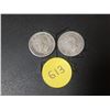 Image 2 : (2) 1943 Canada Silver 10 Cents.