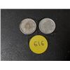Image 1 : (2) 1943 Canada Silver 10 Cents.