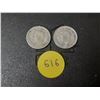 Image 2 : (2) 1943 Canada Silver 10 Cents.