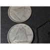 Image 2 : (2) 1947 Maple Leaf After 7 Canada Silver 10 Cents.