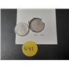 Image 1 : 1950 and 1953 Canada Silver 10 Cents.