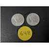 Image 2 : (2) 1967 Canada Silver 10 Cents.