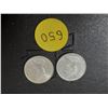 Image 2 : (2) 1967 Canada Silver 10 Cents.