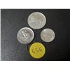 Image 1 : 1967 Canada Silver 10 and  25 Cents & 1967 Canada 5 Cents.