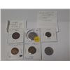 Image 1 : 1958 Argentina 1 Peso, 1969 10 New Pence, (2) 1937 3 Pence, Repeblic of Colombia 1967 1 Centano, Vit