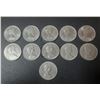 Image 2 : (5) 1978, 1968, (2) 1976, (3) 1975 Canada 50 Cents Coins. (Total 11 Coins)