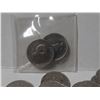 Image 3 : Bag of Canada 5 Cents Coins. (Total 61 Coins)