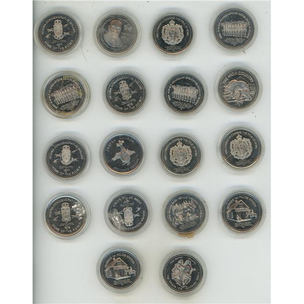 Lot of Trade Dollar/ Token. (Total 18)