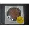Image 1 : 1913 Russian Empire 3 Kopek Copper Coin.