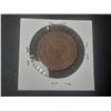 Image 2 : 1913 Russian Empire 3 Kopek Copper Coin.