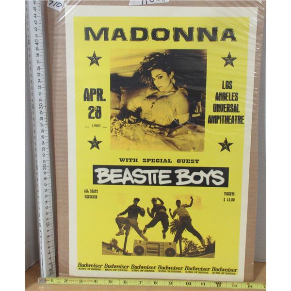Madonna Concert Poster