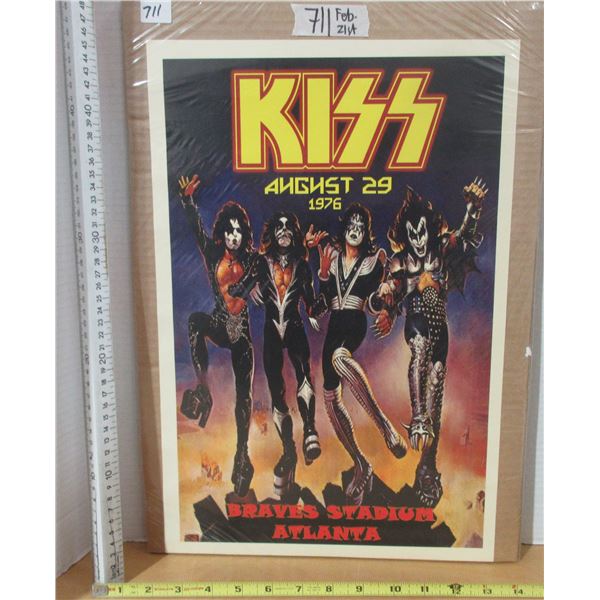 Kiss Concert Poster
