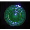 Image 1 : Lq. Cameo Uranium Glass Cake Plate