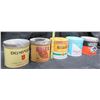 Image 2 : 5 Different Vintage Tabacco Tins