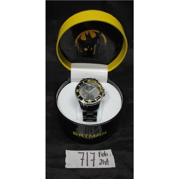 N.O.S. Batman Wrist Watch in Original Box