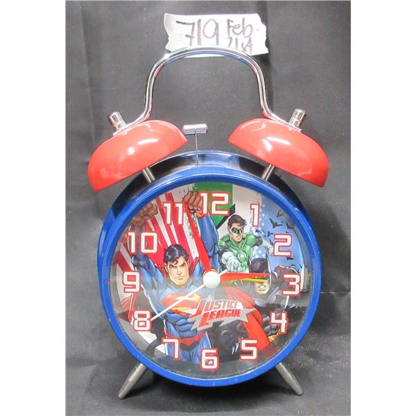 Justice Leage DC Novelty Alarm Clock