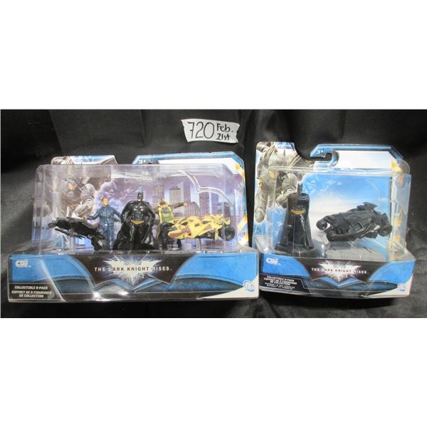2 Different Batman DC Dark Knight Rises Toys Original packaging