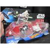 Image 3 : 2 Different N.O.S. Diecast Hot Wheels StarWars toys
