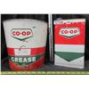 Image 2 : 25lb grease Pail and 1 gal. Oil Tin