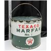 Image 1 : 25lb. Texeco McColl Froninac Grease Pail