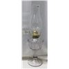 Image 1 : Turning Purple Glass #2 coal Oil Lamp with Chimney