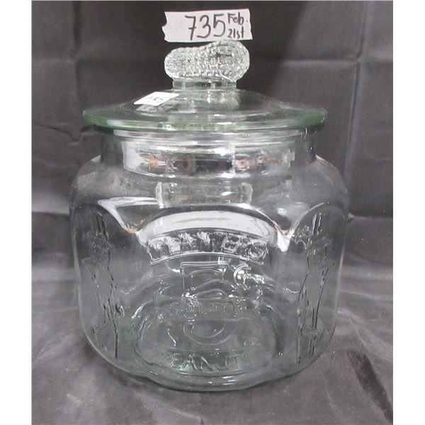 Planters Peanut Counter Jar