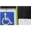 Image 5 : 2 Different Metal Road Signs (Reserved and Open)
