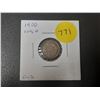 Image 1 : 1900 Canada Silver 5 Cents Coin.