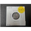 Image 1 : 1902 Canada Silver 5 Cents Coin.