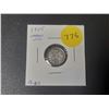 Image 1 : 1905 Canada Silver 5 Cents Coin - Narrow Date.