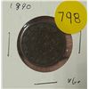 Image 1 : 1890 Canada Large One Cent.