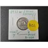 Image 1 : 1937 Dot/Double Letters/ 7 Canada 5 Cents.