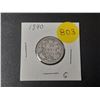 Image 1 : 1890 Canada Silver 25 Cents.