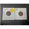 Image 1 : 1922 and 1926 Canada One Cent Coins.