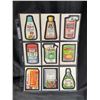Image 1 : (9) 1980s TOPPS Wacky Sticker Cards