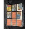 Image 2 : (9) 1980s TOPPS Wacky Sticker Cards
