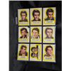 Image 1 : (9) 1976 TOPPS Happy Day Sticker Cards