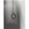 Image 2 : 9" Silver Tone Necklace w/ Horse Shoe Pendant