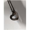Image 2 : 12" Brass Tone Necklace w/ heart Shape Pendant