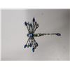 Image 1 : 5" Dragonfly Brooch Multi Coloured Stones