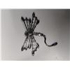 Image 2 : 5" Dragonfly Brooch Multi Coloured Stones