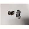 Image 1 : (2) Large Brooches (1) Owl