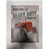 Image 1 : 1941 New Case "LA: Heavy Duty Tractor (Fold Out Poster)