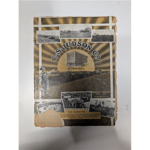 Rare Early Catalogue C.S Judson Co. 100 Pages Loose Pages (Old Photos)