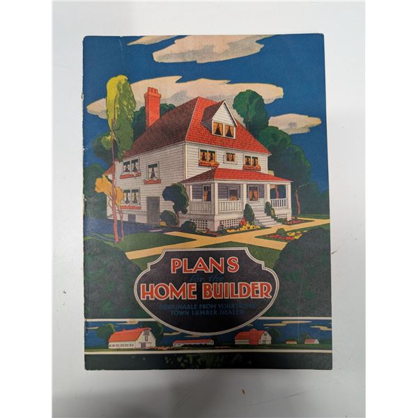 Plans Home Builder Monarch Lumber Co. Catalogue w/ Floor Plans or Blue Print '