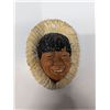 Image 1 : Boson's Chalkware Head 1960s Inuit Eskimo (Some wear)