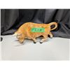 Image 1 : Porcelain Bull Figurine 10" Long