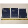 Image 1 : 3 Empty Canadian Blue Whitman Books