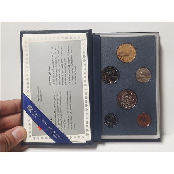 1992 Canadian Specimen Set